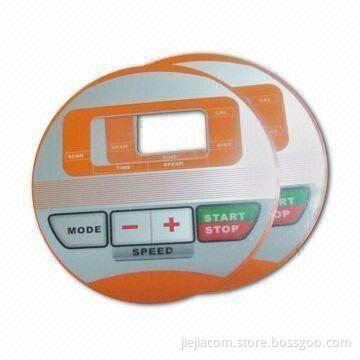 Adhesive Label, Made of GE PET Material, with 35V DC Electrical and 0.1mm Thickness